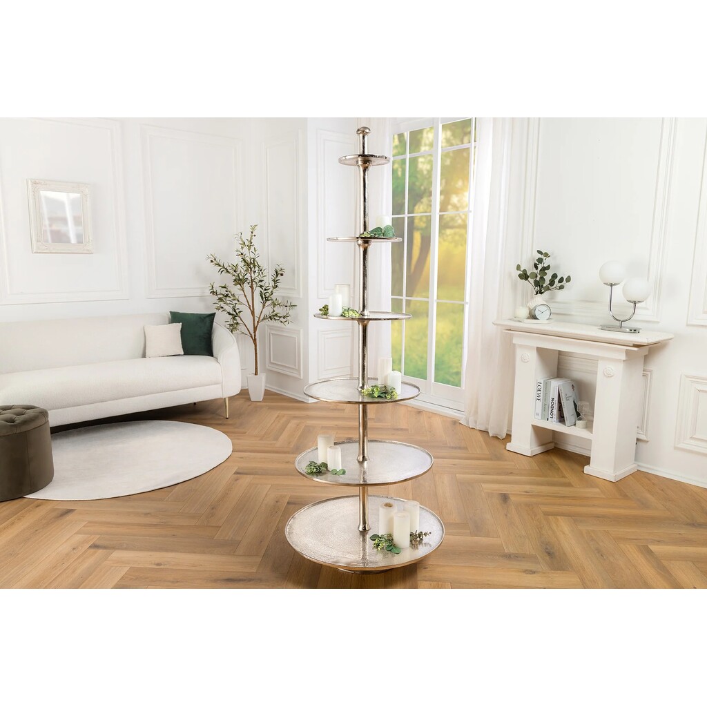 Etagere Abstract XL mit 6 Tabletts