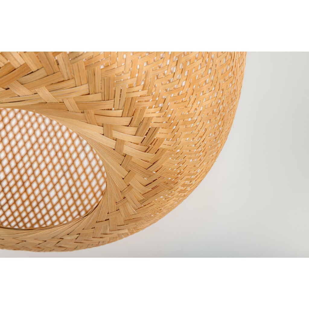 Hängelampe Organic Living 6 Bambus