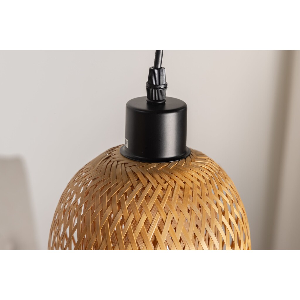 Pendelleuchte Organic Living 5 Bambus