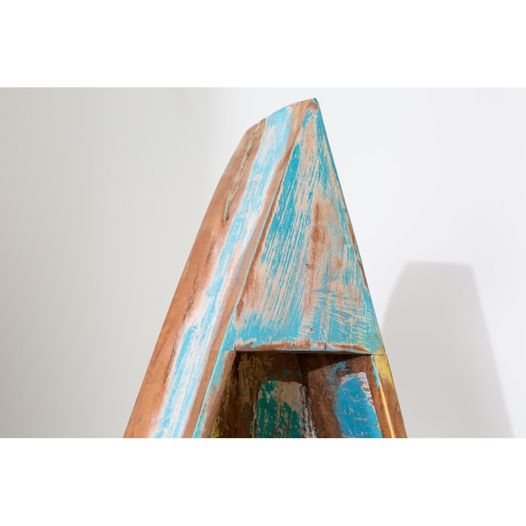 Weinregal & Stiefelregal Borneo 190cm | Recyceltes Mangoholz