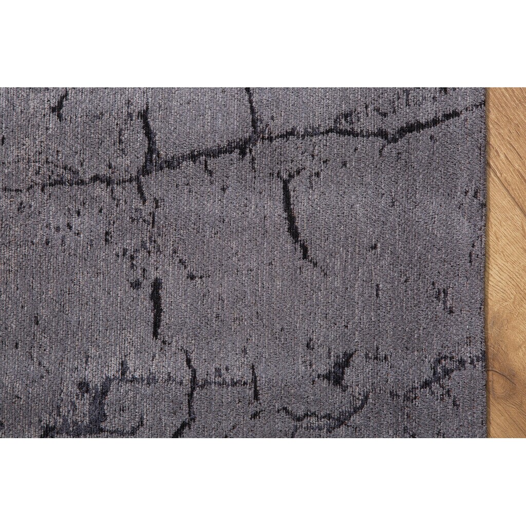 Teppich aus Baumwolle Fragments 240x160cm grau