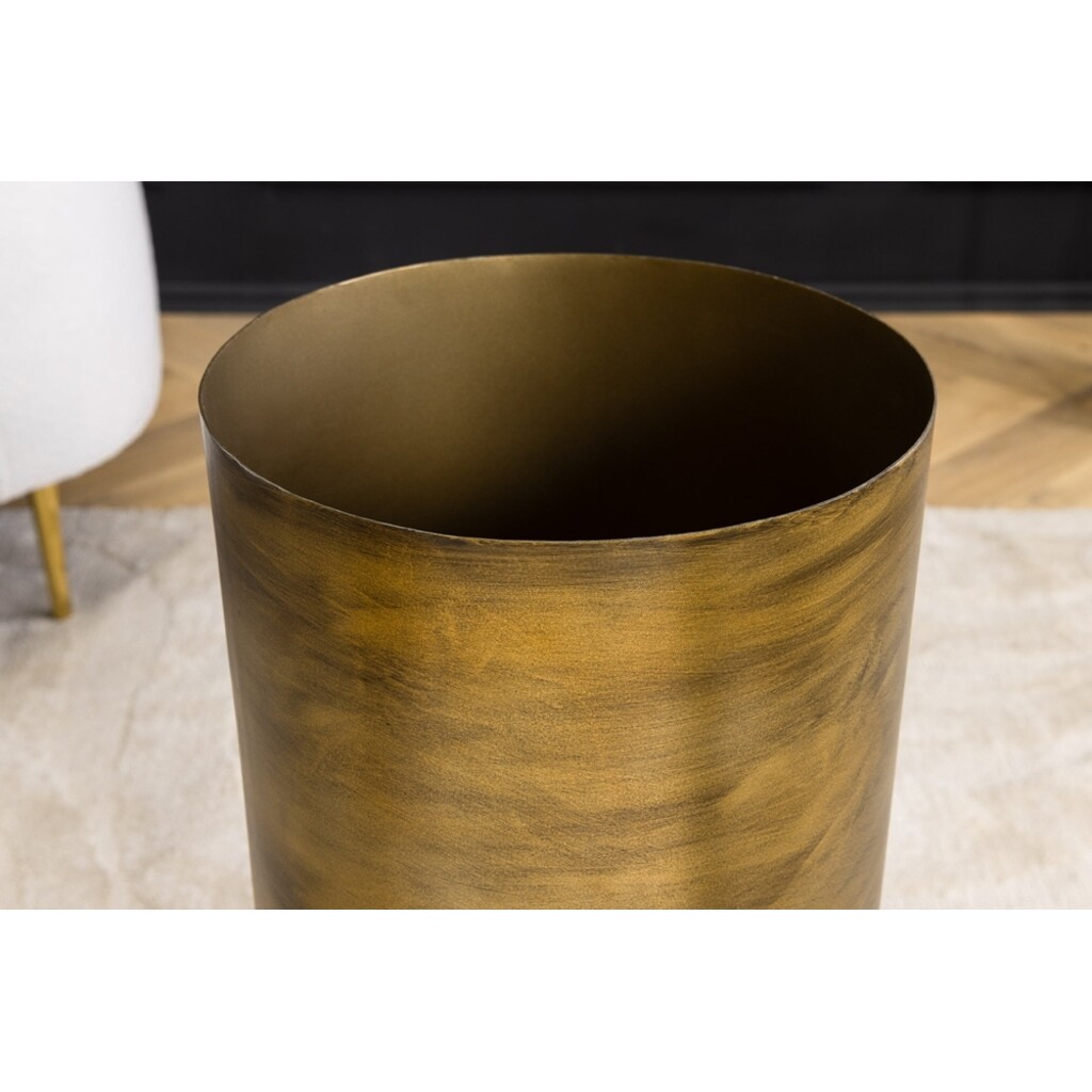 Invicta SANDGLASS Bodenvase XL Eisen Schwarz