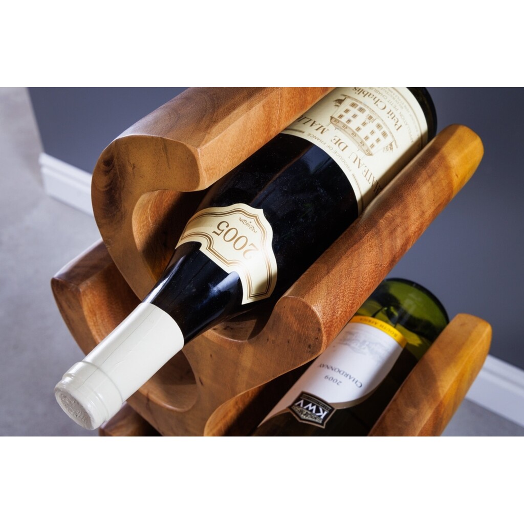 Weinregal Arte Suarholz Handgefertigtes Unikat