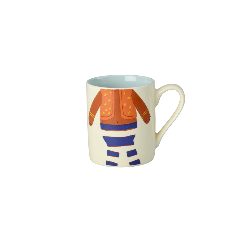 RICE Kinder Porzellan Gerschirr-Set 3-teilig, Tiermotiv
