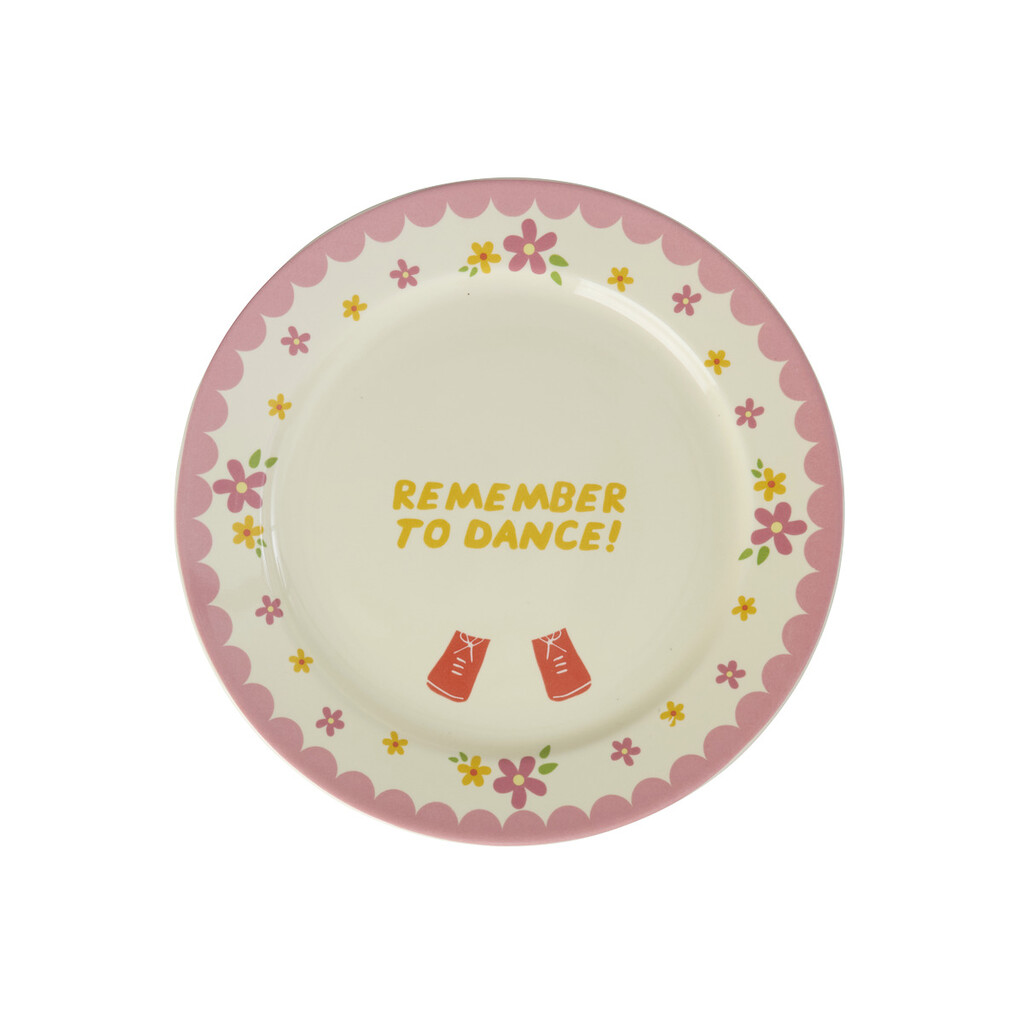 RICE Kinder Porzellan Gerschirr-Set 3-teilig, Tiermotiv