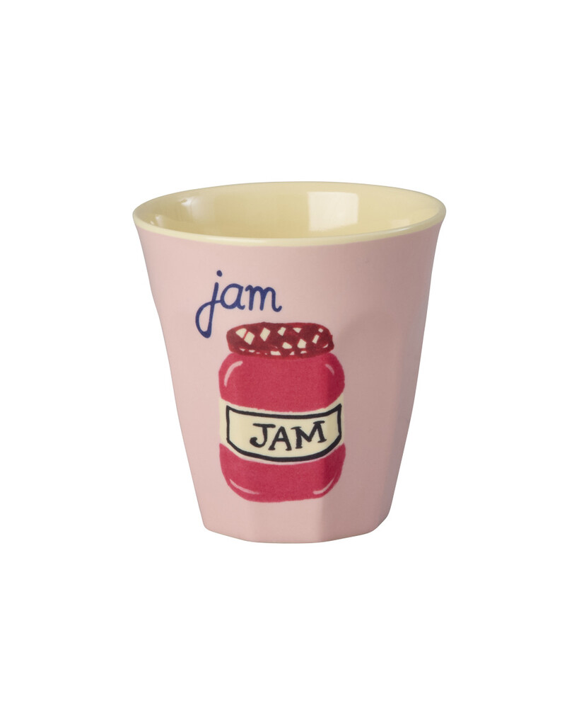 RICE Melamin Kinderbecher 6er Set Small ABC Print