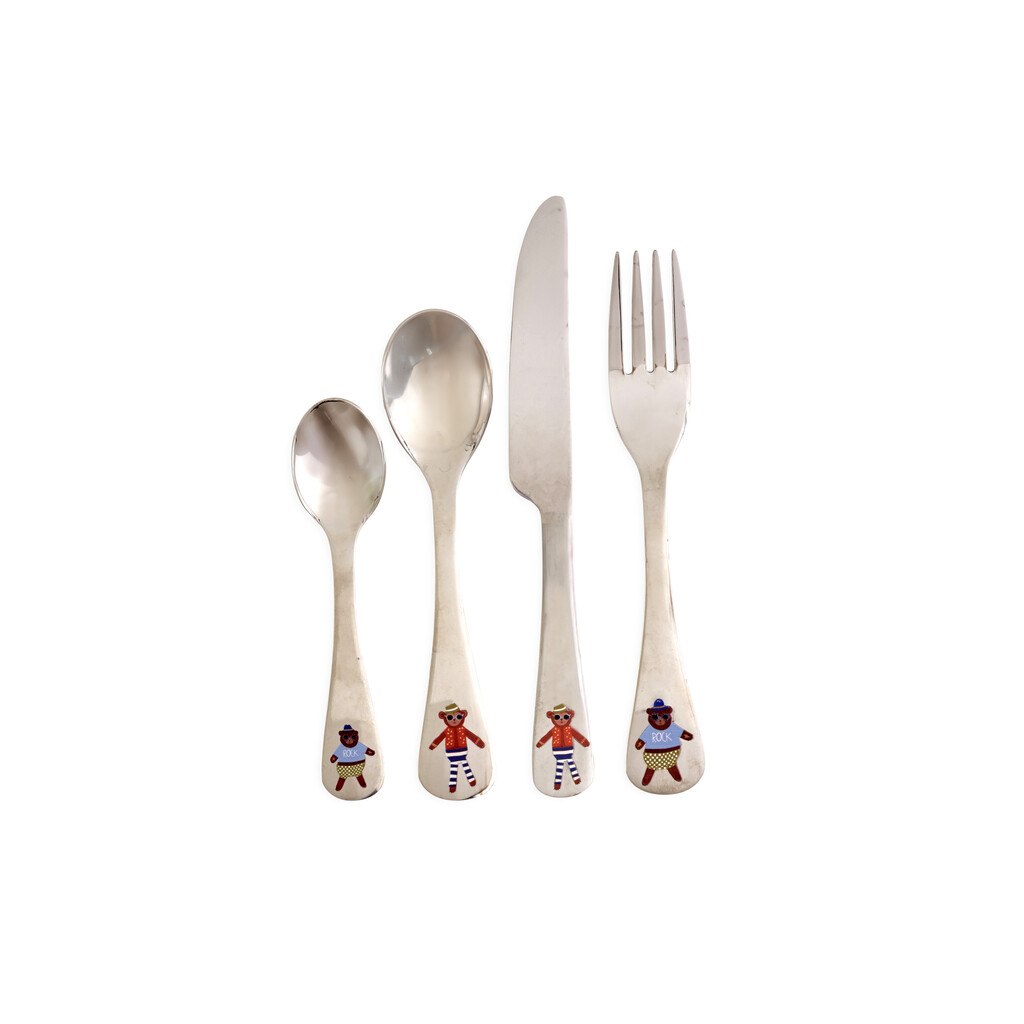 RICE Kinder Besteck-Set aus Edelstahl online kaufen bei SKANDEKO