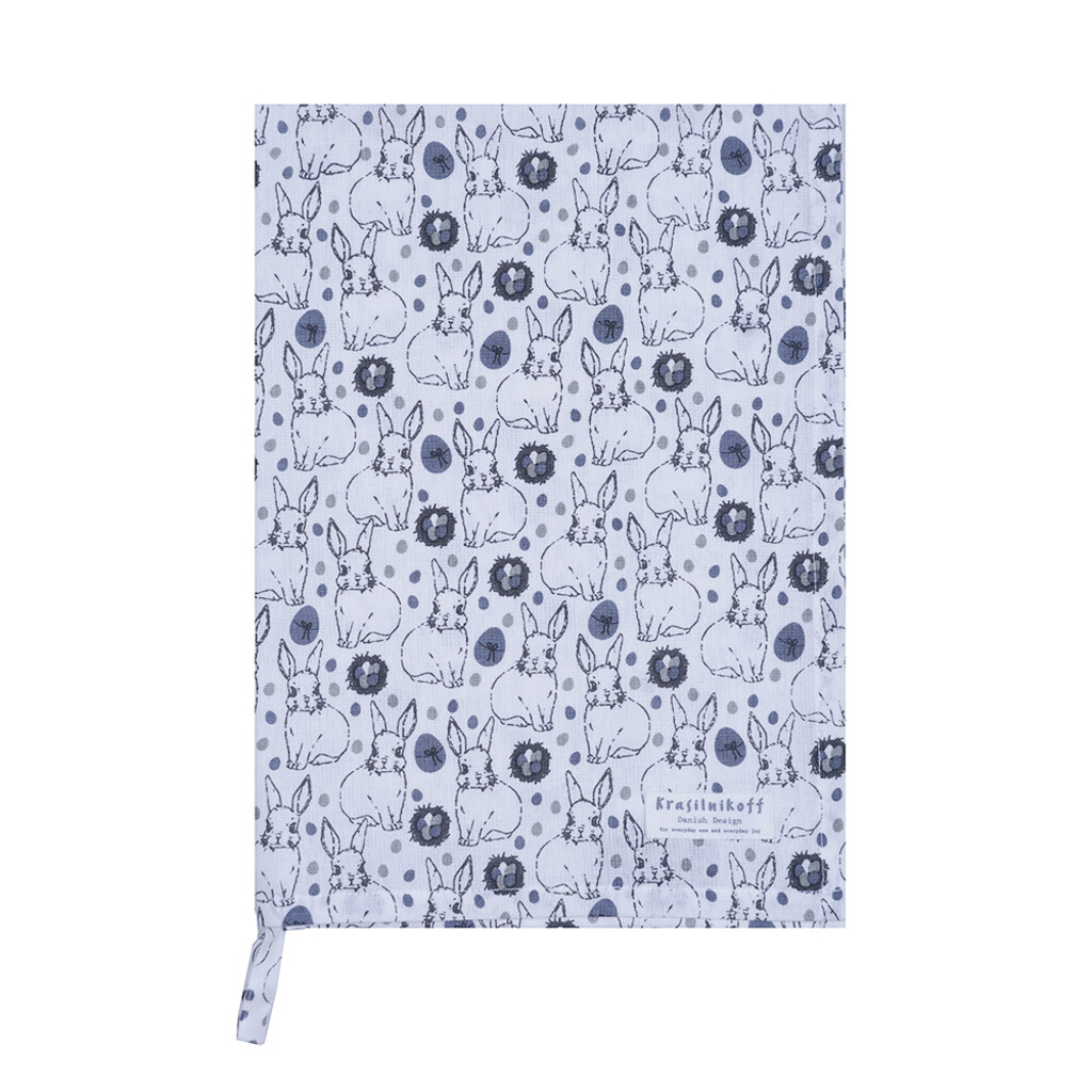 Krasilnikoff Geschirrhandtuch Bunnies And Eggs online kaufen bei SKANDEKO (Ansicht 2)
