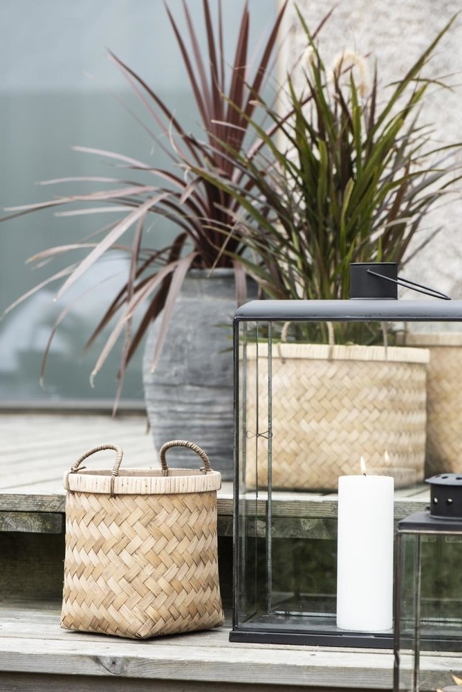 Korbsatz je 3 Stück aus Bambusgeflecht von Ib Laursen günstig bestellen