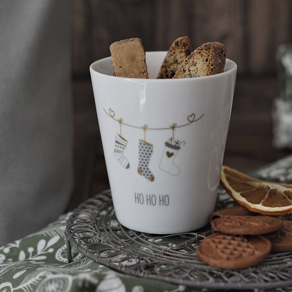 Krasilnikoff Becher Happy Mug, Ho Ho Ho Preview Image