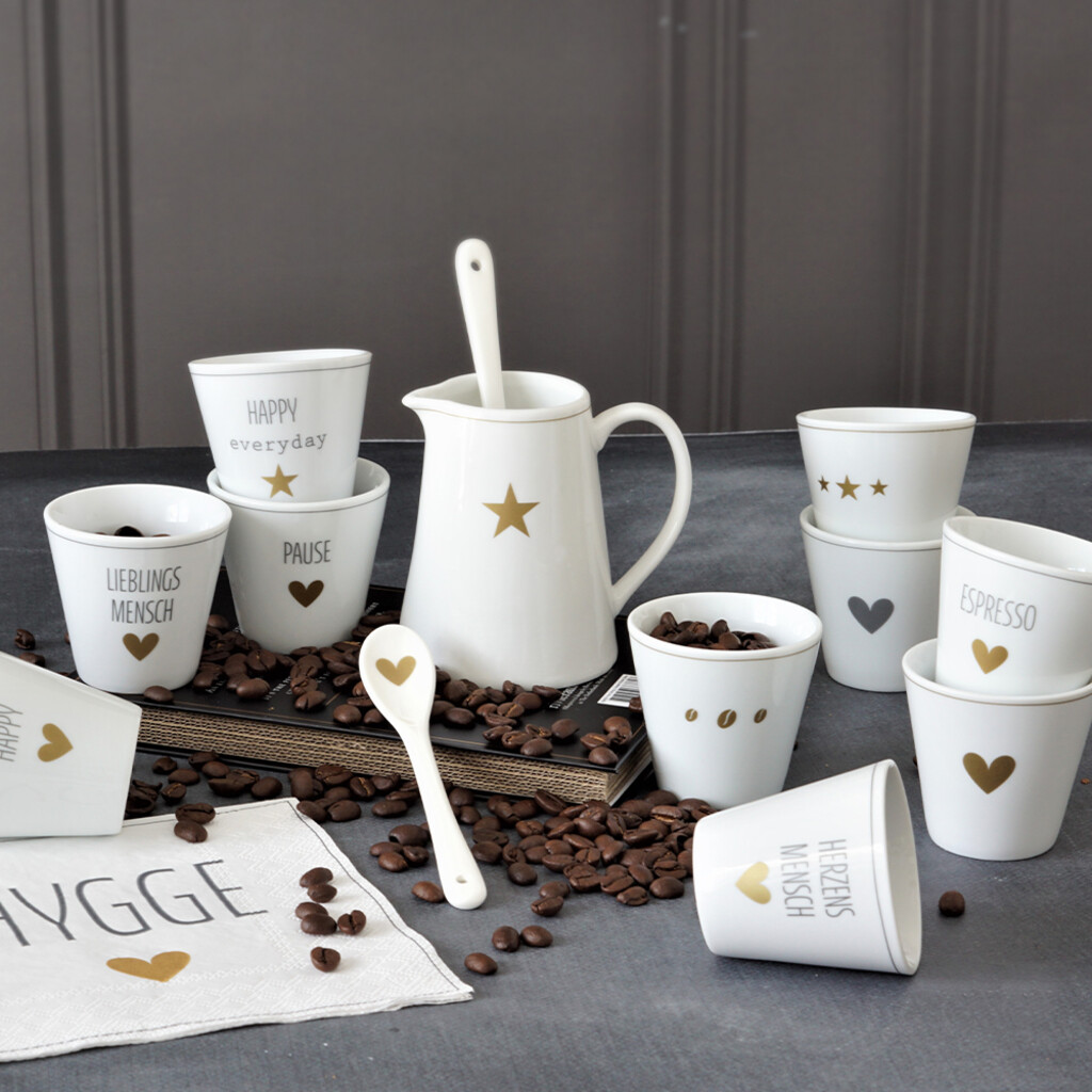 Krasilnikoff Espresso Cup, Herzensmensch Preview Image