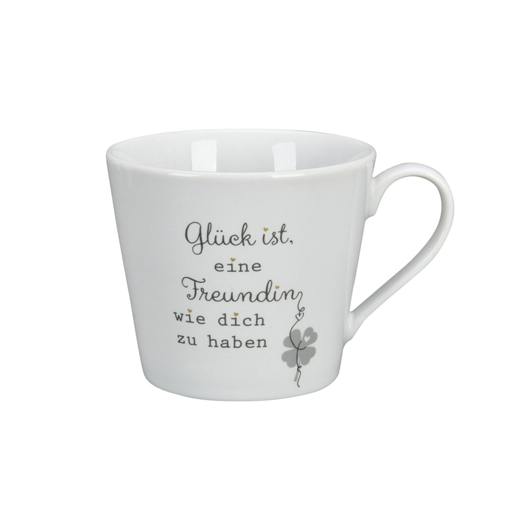 Krasilnikoff Happy Cup, Glück ist eine Freundin wir dich zu haben Preview Image