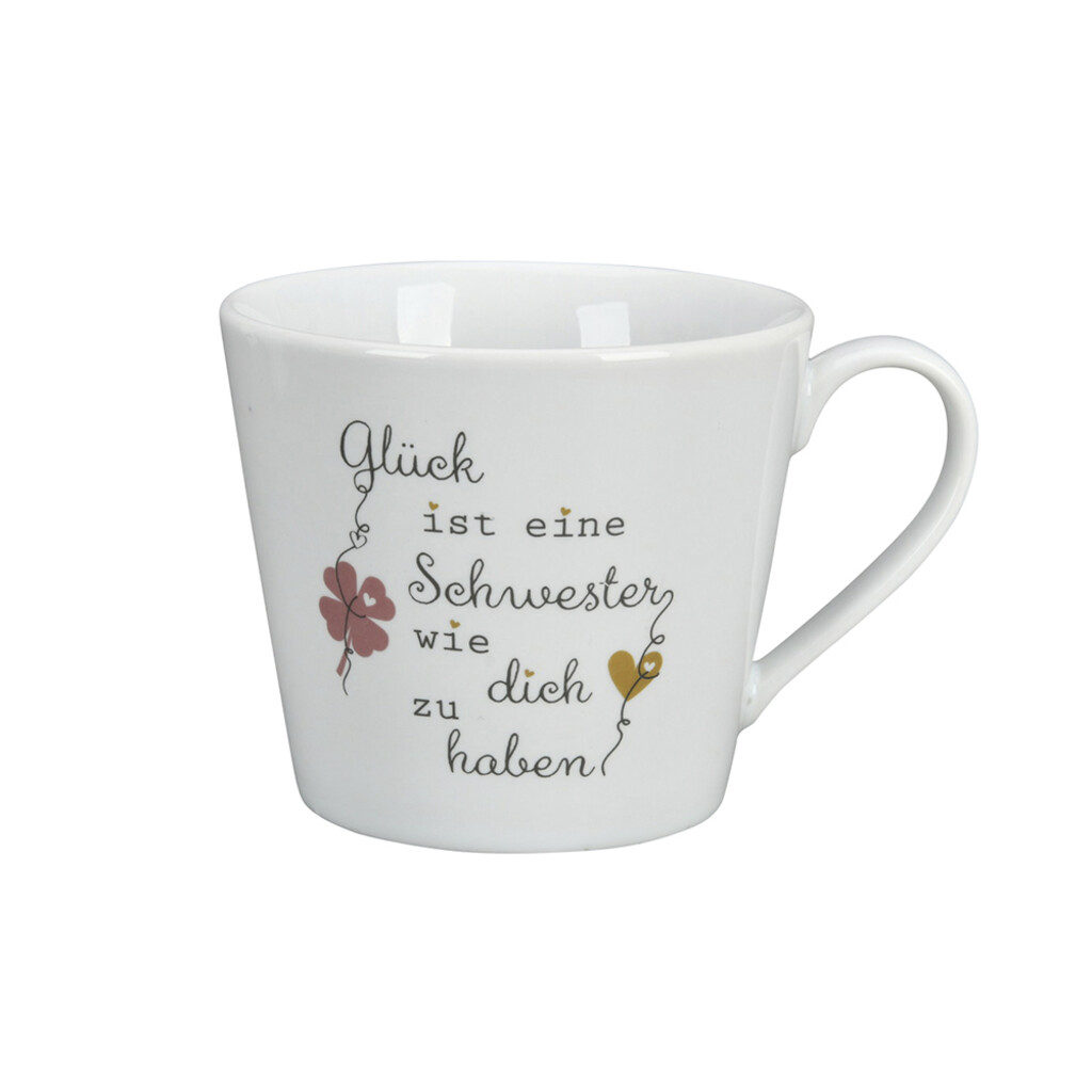 Krasilnikoff Happy Cup, Glück ist eine Schwester wie dich zu haben Preview Image