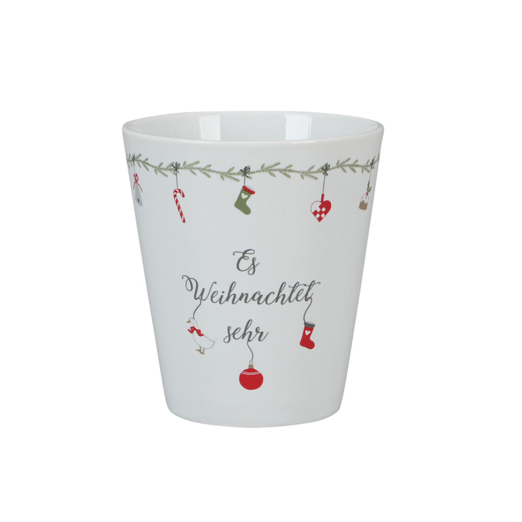 Krasilnikoff Happy Mug Becher, Es Weihnachtet sehr Preview Image