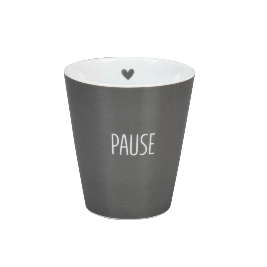 Krasilnikoff Happy Mug Becher Pause online kaufen bei SKANDEKO