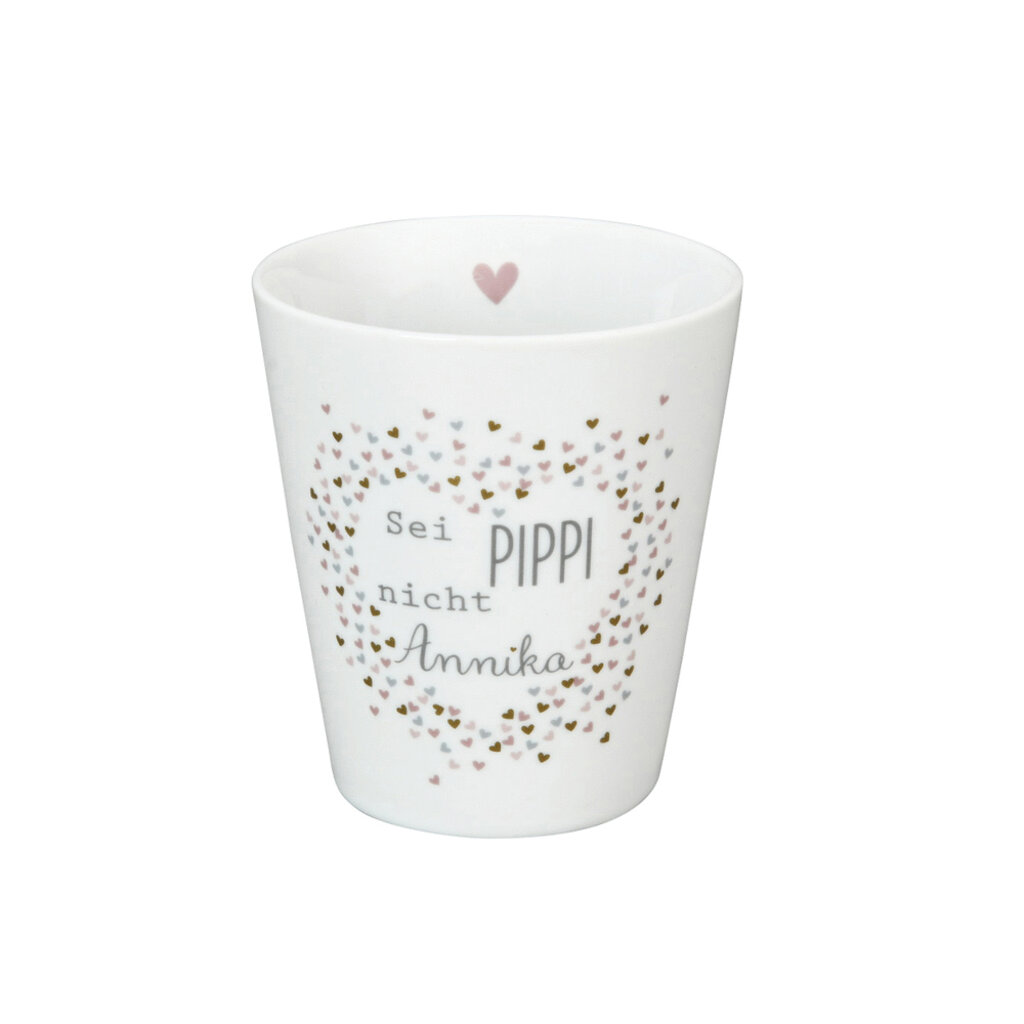 Happy Mug Becher Sei Pippi, nicht Annika