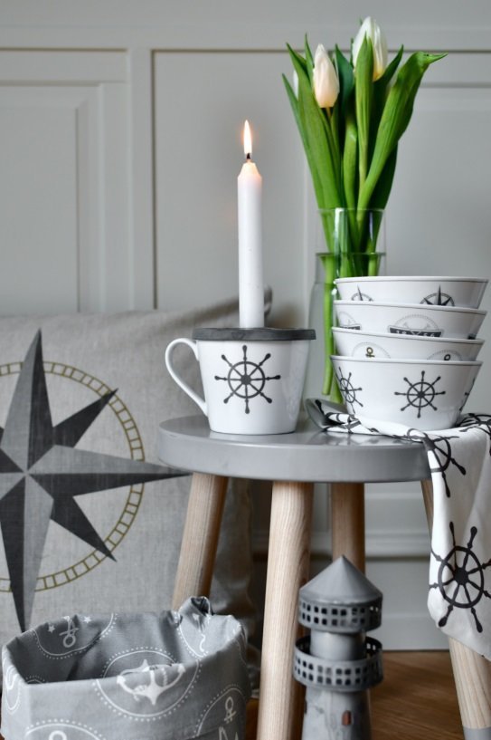 Krasilnikoff Stoffserviette Ship Wheel Preview Image