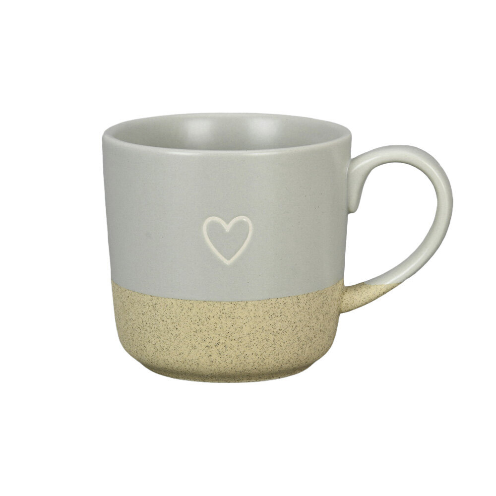 Stoneware Cup, Becher mit Henkel