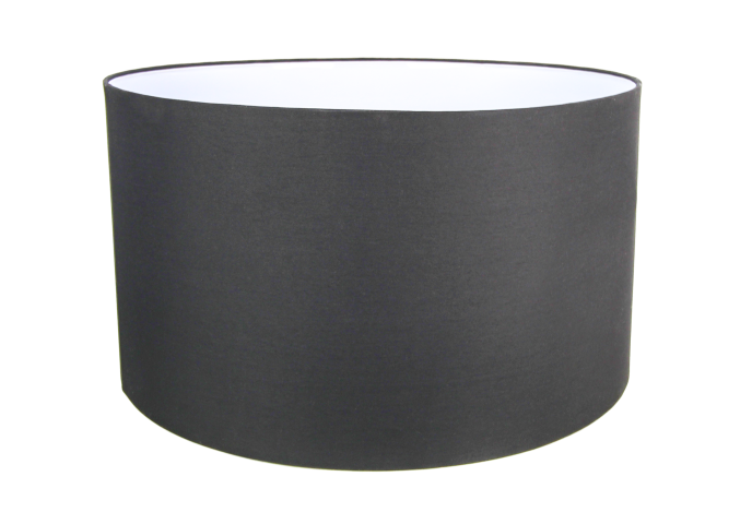 Lampenschirm rund Leinen