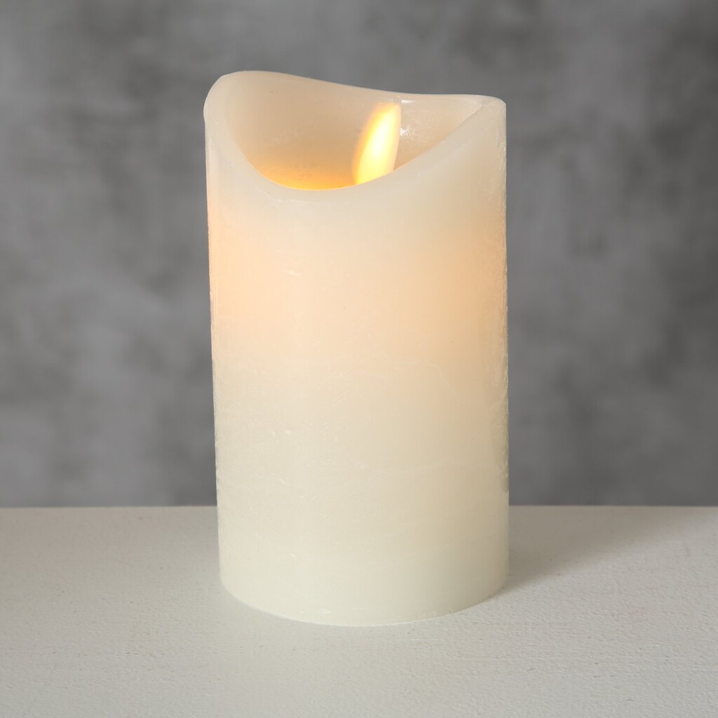 LED Kerze Bino mit Timer und Swing Flame