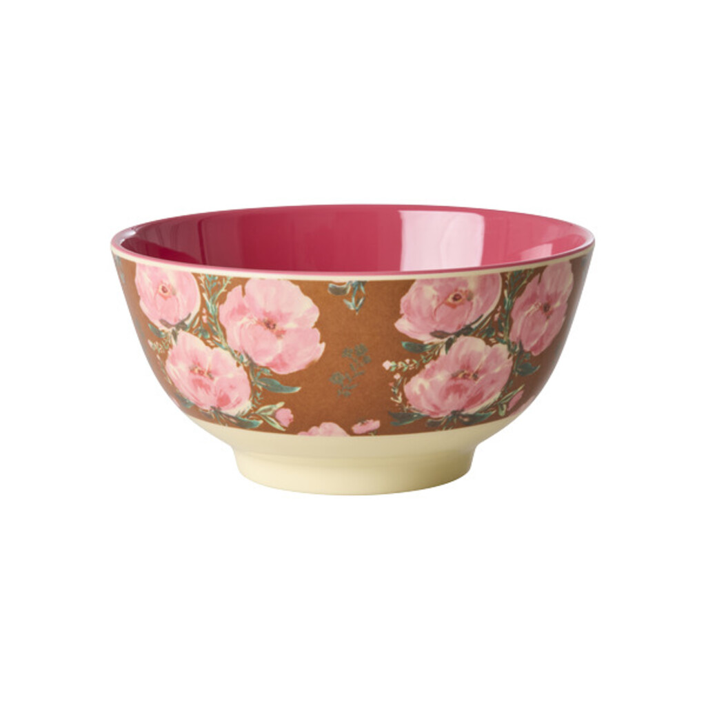 RICE Melamin Schale Floral Fiesta Rose Medium online kaufen bei SKANDEKO