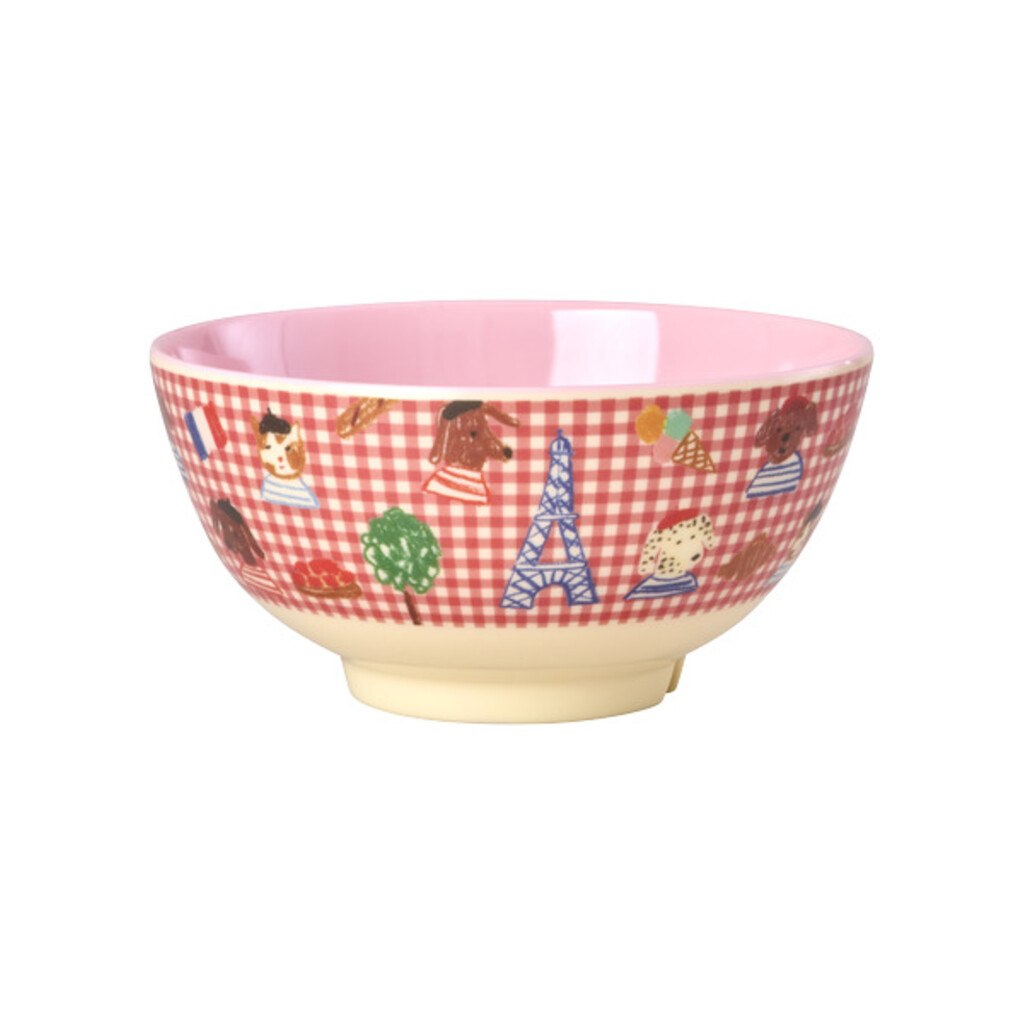 RICE Melamin Schale Kids in Paris Medium