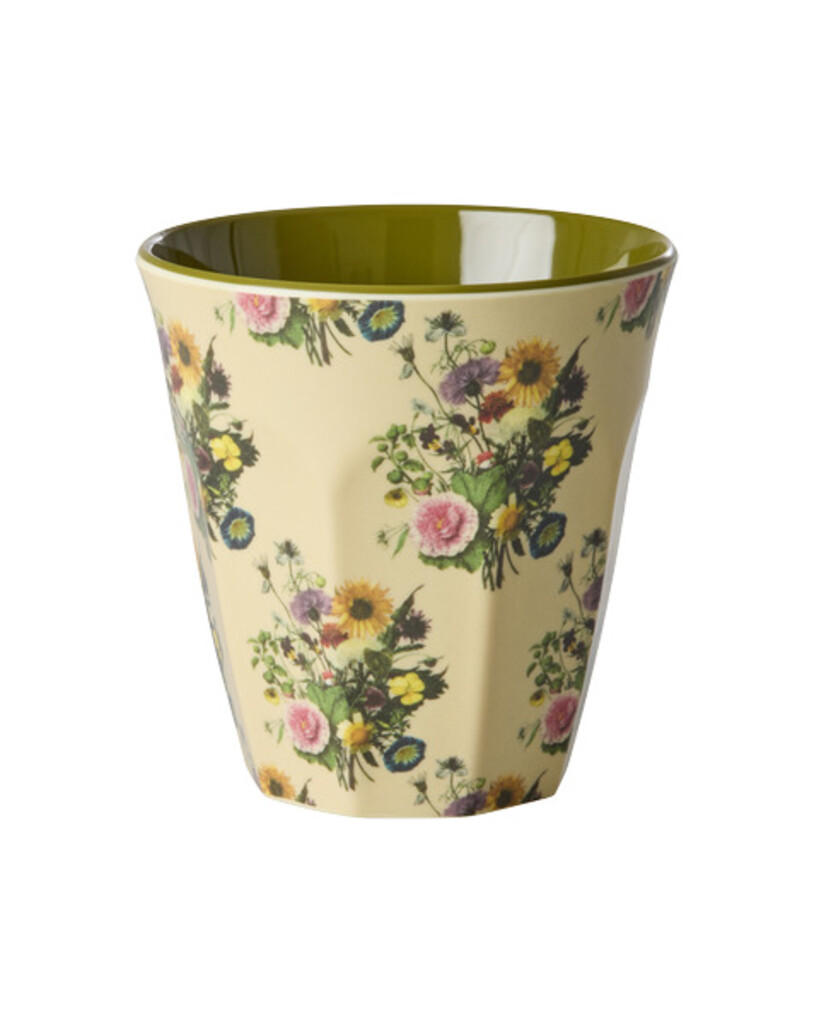 RICE Melamin Becher Medium Bon Vivant 6er-Pack