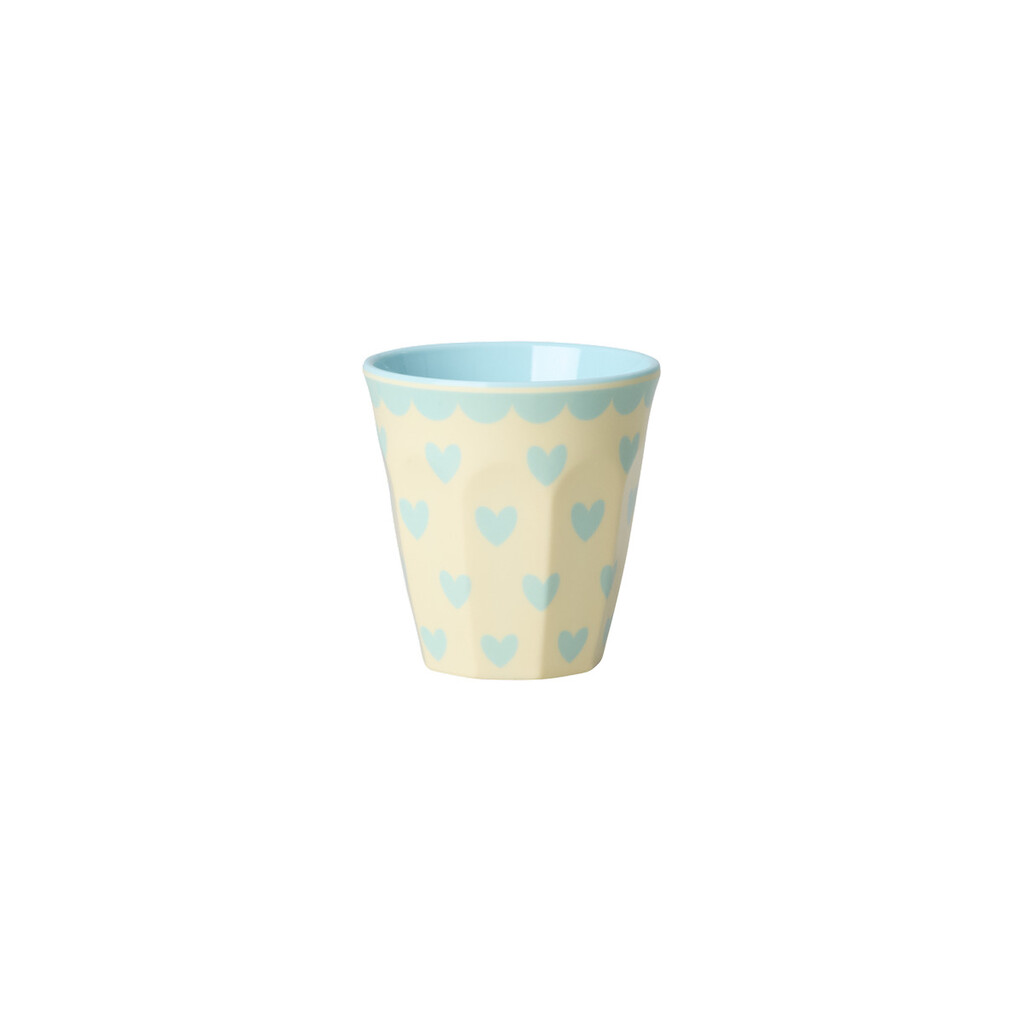 RICE Melamin Espressotassen Favorite Hearts - 6er-Set