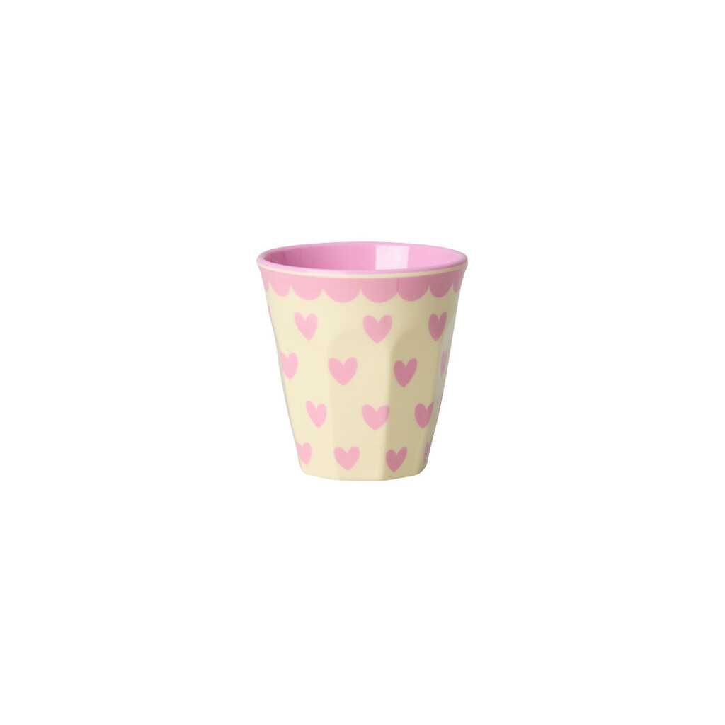 RICE Melamin Espressotassen Favorite Hearts - 6er-Set