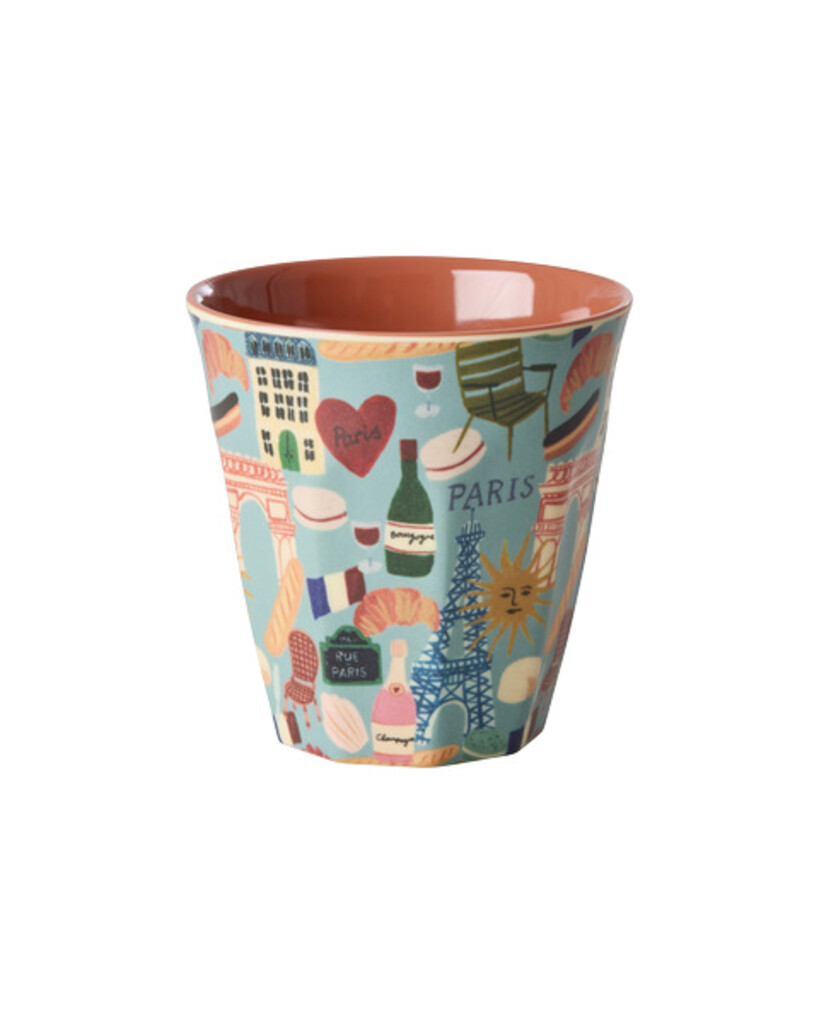 RICE Melamin Becher Small Bon Vivant 6er PAck
