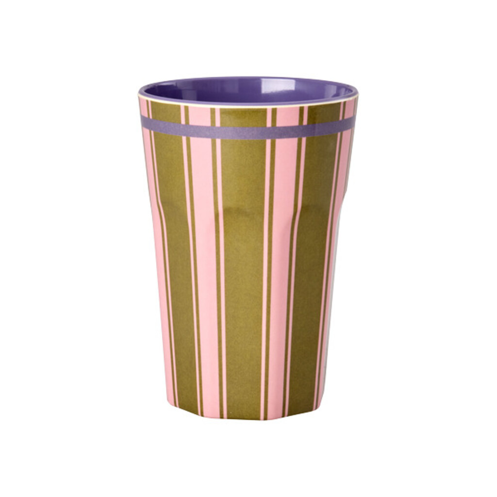 RICE Hoher Melamin Becher Stripe Delight online kaufen bei SKANDEKO