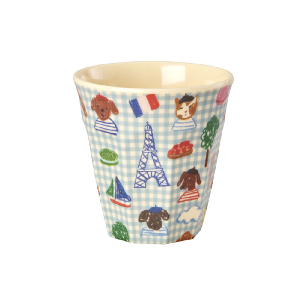 RICE Melamin Becher Kids in Paris Medium online kaufen bei SKANDEKO