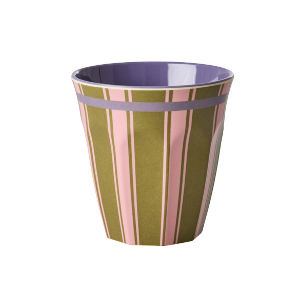 RICE Melamin Becher Medium Stripe Delight online kaufen bei SKANDEKO