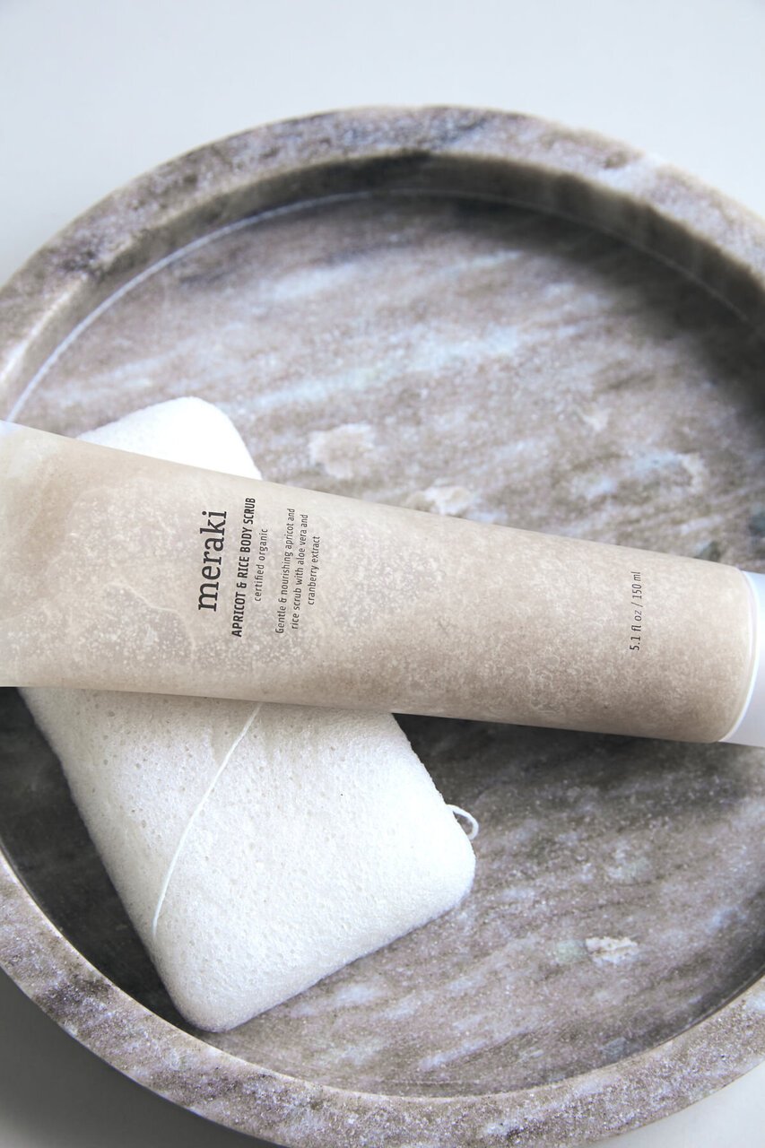 Impressionen zu Meraki Aprikose & Reis Body Scrub Peeling, Bild 2