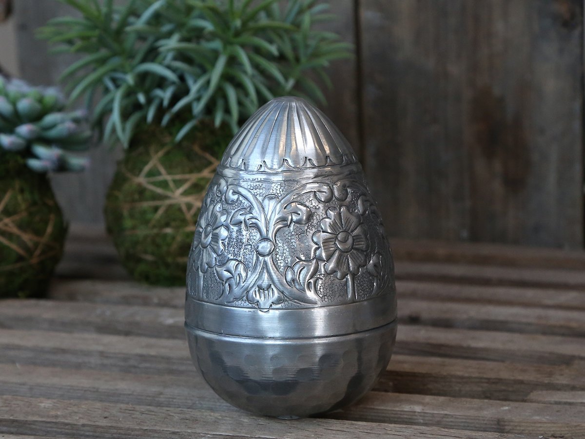 Chic Antique Reims Ei mit Blumenmuster