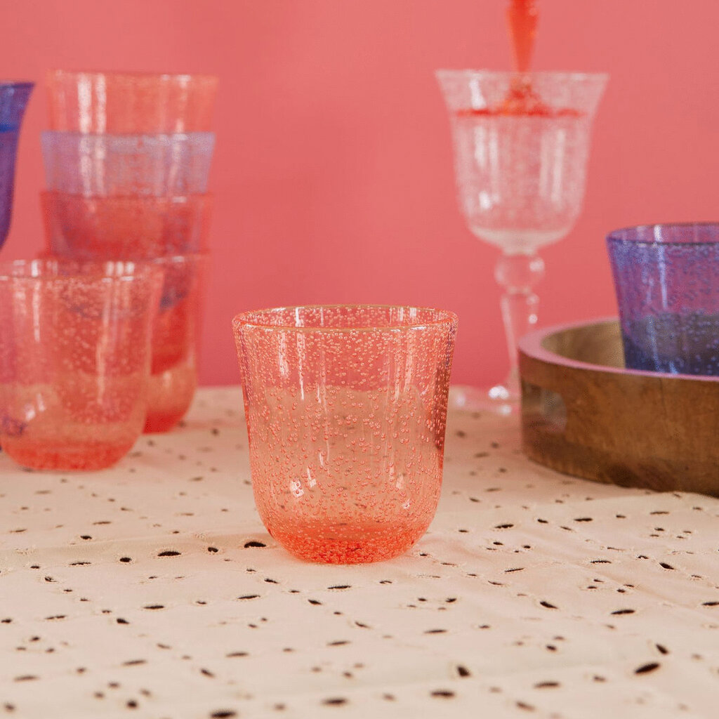 Acryl Trinkglas Bubble