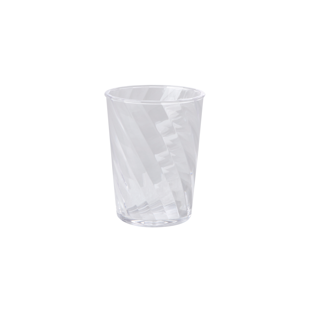 Acryl Trinkglas Swirl