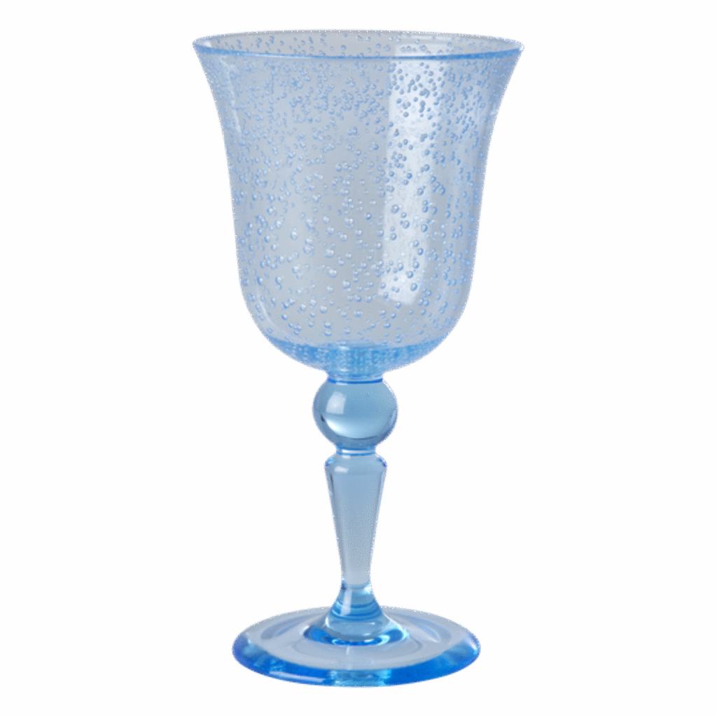 Acryl Weinglas Bubble