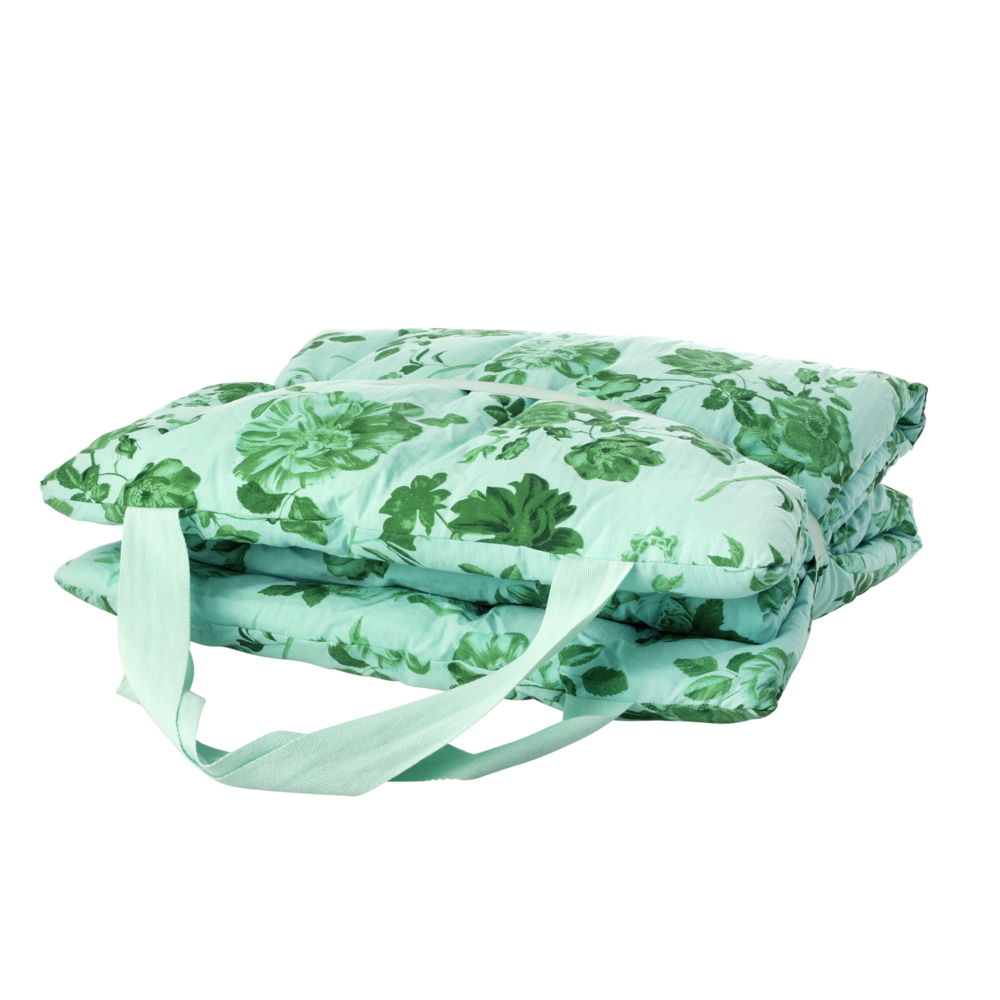 RICE Baumwollmatratze Green Rose