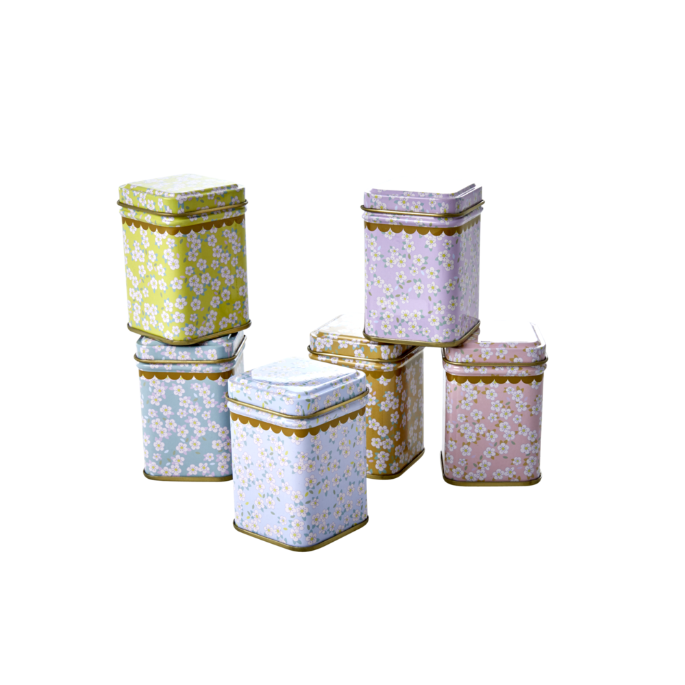 RICE Blechdosen 6er Set