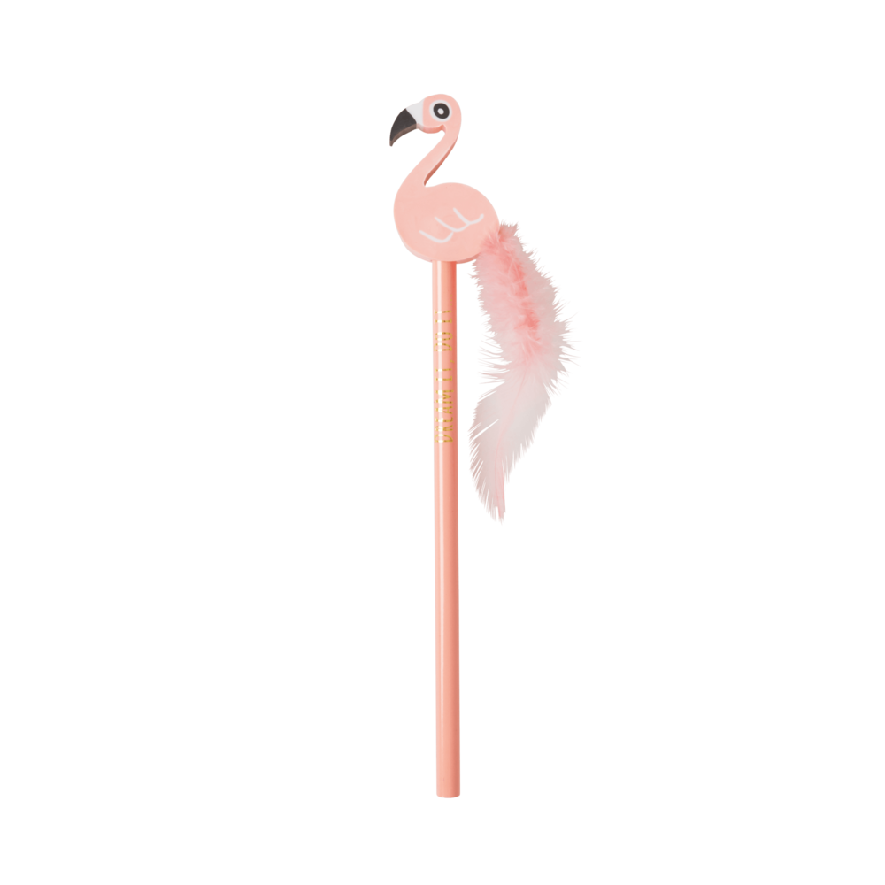RICE Bleistift Flamingo-Radiergummi