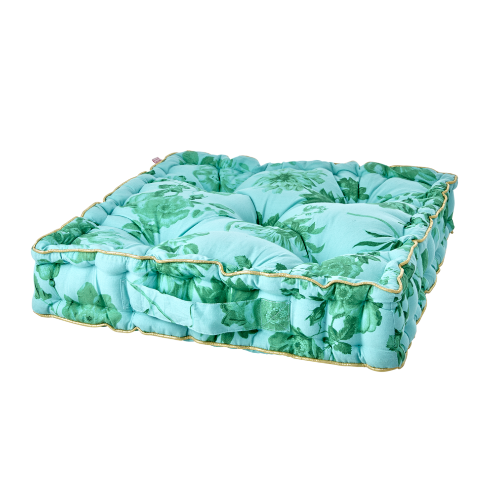 RICE Bodenkissen Green Rose