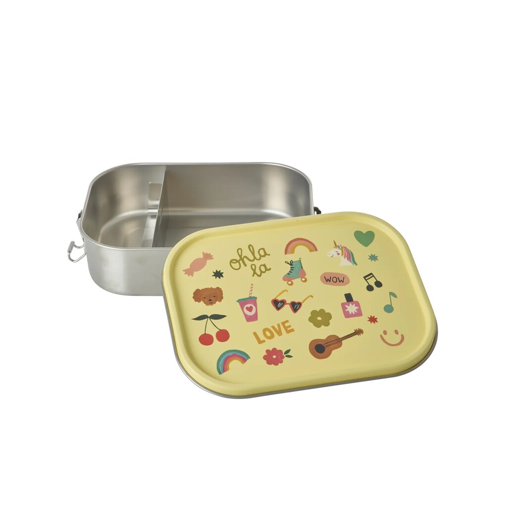 RICE Brotdose aus Edelstahl Unicorn Love Preview Image