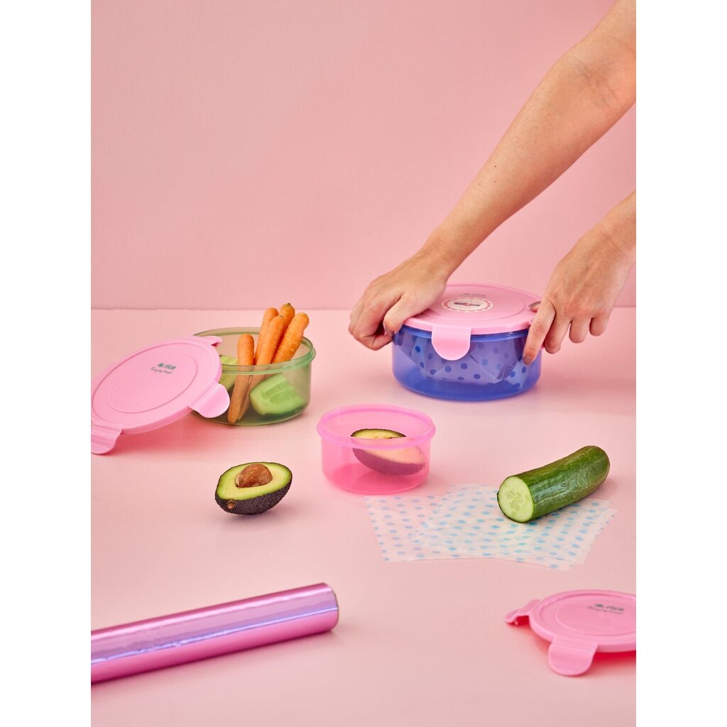 Food Boxen rund, 3er Set