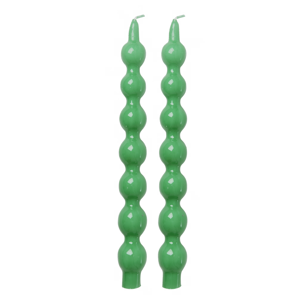 Geschwungene Kerzen 2er Pack