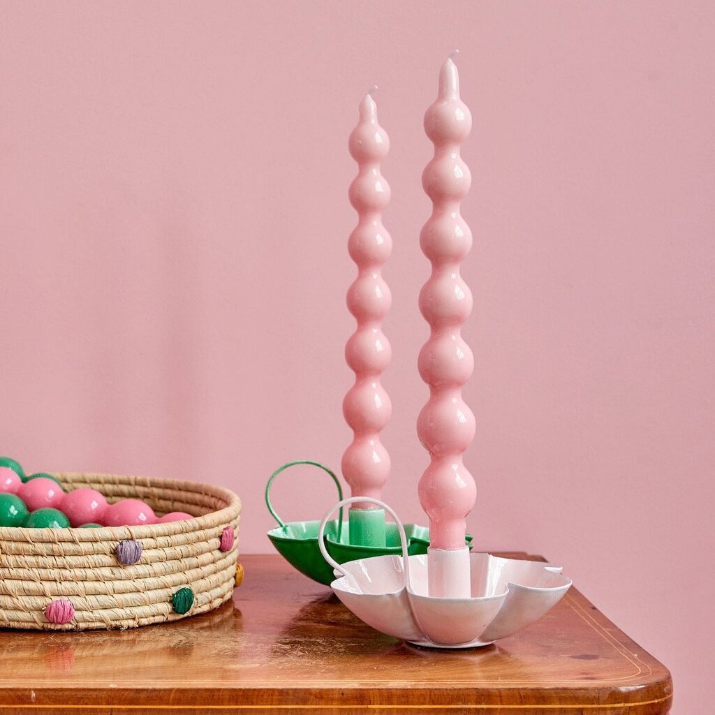 Geschwungene Kerzen 2er Pack