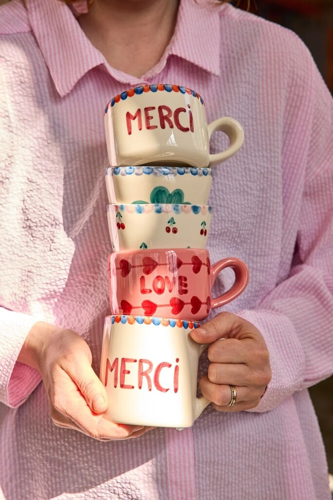 RICE Keramik Becher MERCI Preview Image