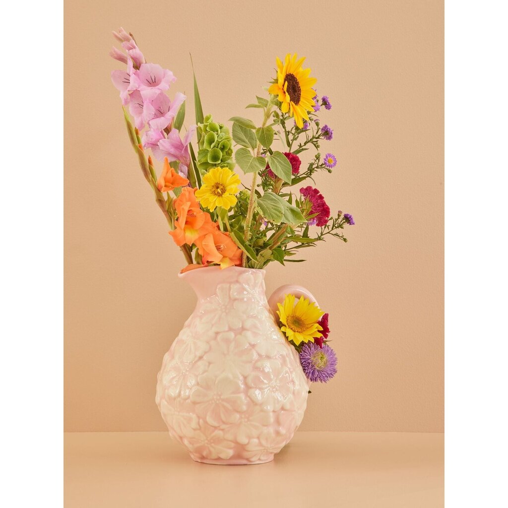 RICE Keramik Blumen Krug in Perfect Pink 5L Preview Image