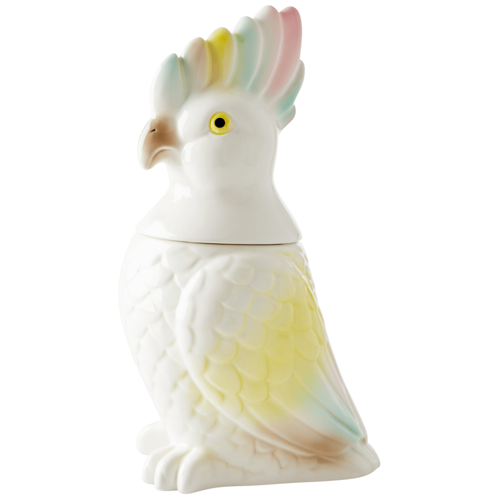 RICE Keramik Krug Cockatoo