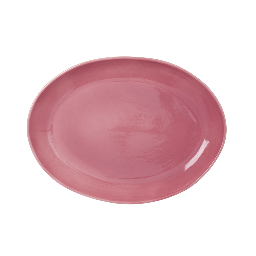 Keramik Ofen Servierschale Pink